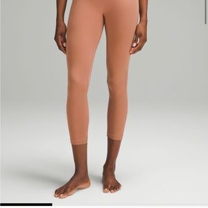 Lululemon Align High Rise 25” Dusty Clay Legging